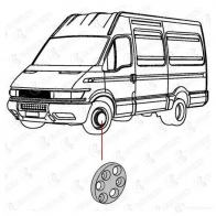 Колпак колеса COVIND 1437363851 T S5ND c39700 - Изображение 2