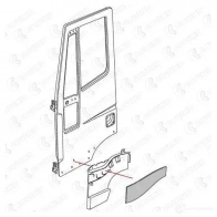 Удлинитель двери COVIND 81B K11 1437363651 54013 - Изображение 2