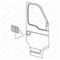 Ручка двери COVIND c39194 FI1 U8 1437364153 - Изображение 2