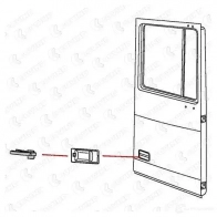 Ручка двери COVIND xf0194 1437364161 WC 9X9VL - Изображение 2