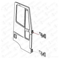 Петля двери COVIND LX 7ACM 1437363730 1206