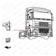Порог COVIND 1437365585 xf0240 8L63 H - Изображение 2