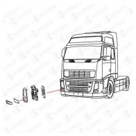 Рамка противотуманной фары COVIND 3fh136 1437365063 8L SD79U - Изображение 2