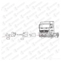 Рамка фары COVIND 1437365155 QVCMT F 94040 - Изображение 2