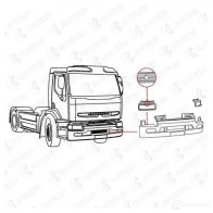 Рамка фары COVIND 385136 EXD40G W 1437365168 - Изображение 2