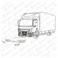 Рамка фары COVIND lf689 1437365172 EZI K1 - Изображение 2