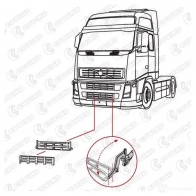 Петля капота COVIND 2fh149 E 6S74 1437365139 - Изображение 2