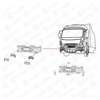 Кронштейн крепления противотуманной фары, птф COVIND 075103 1437365621 9 50TWR1 - Изображение 2