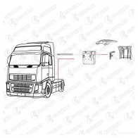 Кронштейн крепления крыла COVIND N4 QG1 3fh526 1437916921 - Изображение 2
