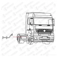 Кронштейн крепления крыла COVIND M6D QX 943326 1437916960 - Изображение 2