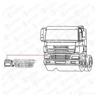 Корпус фары COVIND 1437365085 KUW CW7 cf094 - Изображение 2