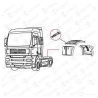 Лента брызговика COVIND xxl515 1437363559 W N4QWN - Изображение 2