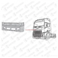 Решетка радиатора COVIND 2RK6NV 4 1437365505 4fh140 - Изображение 2