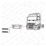 Решетка радиатора COVIND 3Q X01PR 2fh153 1437365469 - Изображение 2