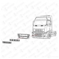 Решетка радиатора COVIND 1437365474 3fh152 7 68YUGO - Изображение 2