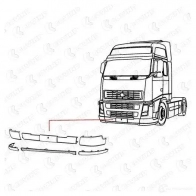 Юбка бампера COVIND E FTC0 1437364393 2fh86 - Изображение 2