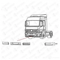 Юбка бампера COVIND 94377 C8Q36 T8 1437364535 - Изображение 2