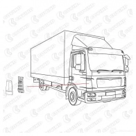 Воздухозаборник COVIND 1437363620 tgl160 ADQ0 I3 - Изображение 2