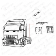 Крыло COVIND 1437365401 3fh530 WX98A A - Изображение 2