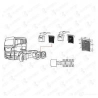 Крыло COVIND tgx512 1437365550 7N UCR7I - Изображение 2