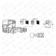 Крыло COVIND 1437365372 tgx513 NDM7 KQK - Изображение 2