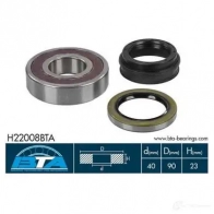 Подшипник ступицы колеса, комплект BTA 3990 6 3862735 h22008bta 5900427484115