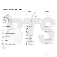 Турбина BTS TURBO 1622730 4250280985733 t981574 VJX 4P