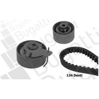 Комплект ремня ГРМ BUGATTI Peugeot 307 1 (3AC, PF2) Хэтчбек 1.6 BioFlex 109 л.с. 2007 – 2025 BKCD0079 Q4CL KX