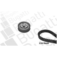 Комплект ремня ГРМ BUGATTI BKCD0274 Volkswagen Golf 4 (1E7) Кабриолет 2.0 115 л.с. 1998 – 2002 YF EFD