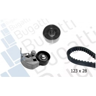 Комплект ремня ГРМ BUGATTI Hyundai Matrix (FC) 1 2001 – 2010 BKCD0455 TLF6U 3