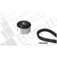 Комплект ремня ГРМ BUGATTI Fiat Panda (169) 2 Хэтчбек 1.2 (169AxF2A. 169AxF1A) 69 л.с. 2010 – 2013 BKK AB BKCD0727