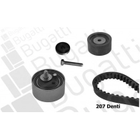 Комплект ремня ГРМ BUGATTI BKCD0771 A XDGS3 1440433426