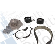 Комплект ремня ГРМ с помпой BUGATTI KBU10052C 3V86 OW Ford Fiesta 6 (CB1, CCN) Хэтчбек 1.5 TDCi 75 л.с. 2012 – 2025