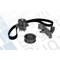 Комплект ремня ГРМ с помпой BUGATTI KBU5113E Audi A4 (B6) 2 Седан 1.8 T Quattro 150 л.с. 2000 – 2002 E64P SF8