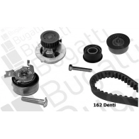 Комплект ремня ГРМ с помпой BUGATTI AZPJZI O Opel Astra (G) 2 Купе 1.8 16V (F07) 116 л.с. 2000 – 2000 KBU7213B