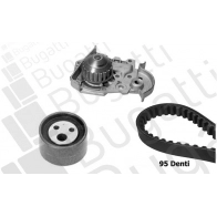 Комплект ремня ГРМ с помпой BUGATTI Renault Megane (EA) 1 Кабриолет 1.6 e (EA0F) 90 л.с. 1996 – 1999 KBU7714A EXNMR 5D