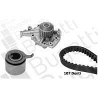 Комплект ремня ГРМ с помпой BUGATTI 2CVD L Daewoo Matiz (M200) 2 Хэтчбек 0.8 LPG 52 л.с. 2005 – 2025 KBU9104A
