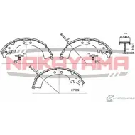Колодки тормозные барабанные, комплект