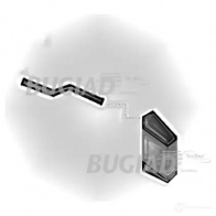Патрубок интеркулера BUGIAD 86624 4043193866240 HNJRP K Audi A4 (B6) 2 Универсал 1.8 T 163 л.с. 2002 – 2004