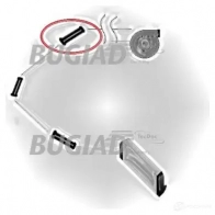Патрубок интеркулера BUGIAD 87636 3 BC3L 1502554 4043193876362 - Изображение 1