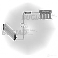 Патрубок интеркулера BUGIAD 82712 4043193827128 ZLEJ H 1502393 - Изображение 2