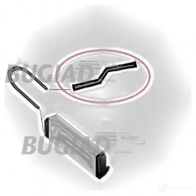 Патрубок интеркулера BUGIAD 1502596 4043193884923 88492 NZGQYF E