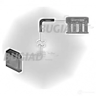 Патрубок интеркулера BUGIAD 4043193826046 82604 NW8 8PA6 1502287 - Изображение 2