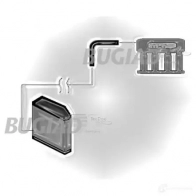 Патрубок интеркулера BUGIAD 1502294 4043193826114 82611 XQ9XPJ 5 - Изображение 2
