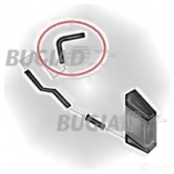 Патрубок интеркулера BUGIAD 4043193876119 87611 M HWB26 1502533 - Изображение 2