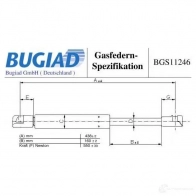 Амортизатор багажника, упор задней двери BUGIAD CWAT 2GO bgs11246 1503942