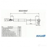 Амортизатор багажника, упор задней двери BUGIAD bgs10647 1QAR9 V 4043193106476 Mazda