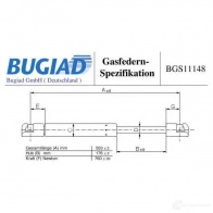 Амортизатор багажника, упор задней двери BUGIAD 1503846 bgs11148 AT SDB