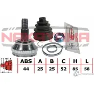 Шрус внешний, к-кт NAKAYAMA 1425562907 WZ RN5SM NJ103NY ZHHM4