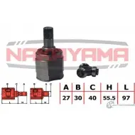 Шрус внутренний правый, к-кт NAKAYAMA NJ7207NY 1425565516 6AGM2P 0 WVL6H5